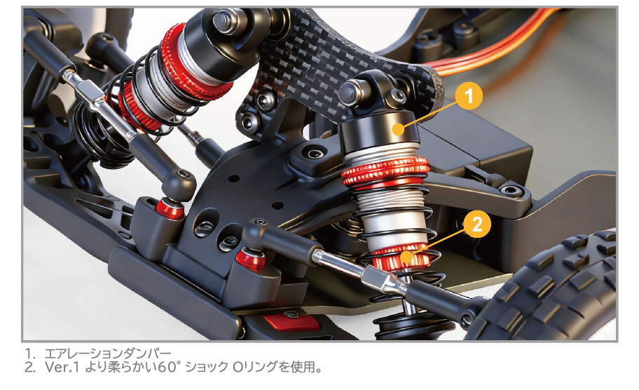 LCレーシング】 BHC-1 Ver.2 1/14 2WDバギー組立キット | GAGA